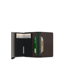 Portfel ochrona RFID Secrid Slimwallet Matte - truffle