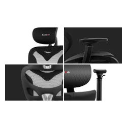 Fotel HUZARO Combat 8.0 Carbon Czarny