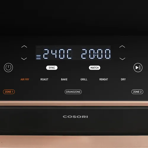 Air Fryer Frytkownica beztłuszczowa COSORI CAF-TF101S-AEUR Dual Blaze TwinFry 10l Wi-Fi dzielony kosz