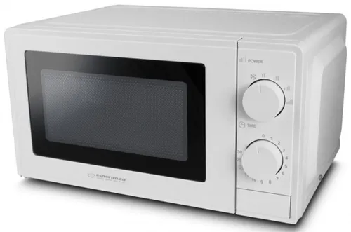 Kuchenka mikrofalowa ESPERANZA Estofado EKO011W 700W średnica 24.5 cm pojemność 20L Biały