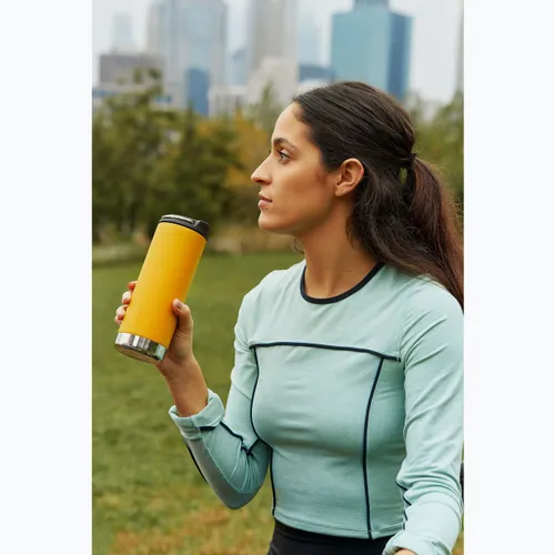 Kubek termiczny Klean Kanteen TKWide Cafe Cap 473 ml marigold