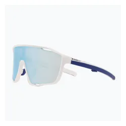 Okulary przeciwsłoneczne Red Bull SPECT Kraft white/smoke with blue mirror