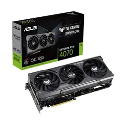 Karta graficzna ASUS TUF Gaming GeForce RTX 4070 OC Edition 12GB GDDR6X 192bit DLSS