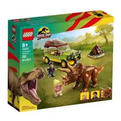 LEGO Jurassic World 76959 исследование трицератопса