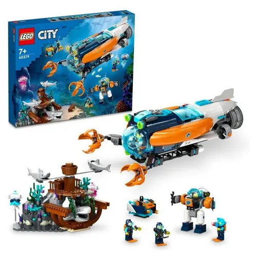 LEGO City 60379 deniz tabanı kaşifinin denizaltı