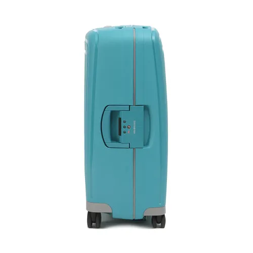 Średnia Twarda Walizka Samsonite S'Cure 49307-1012-1BEU Aqua Blue