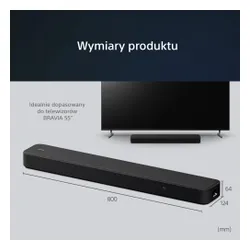 Sony HT-S2000 3.1 Wi-Fi Bluetooth Soundbar Dolby Atmos DTS X