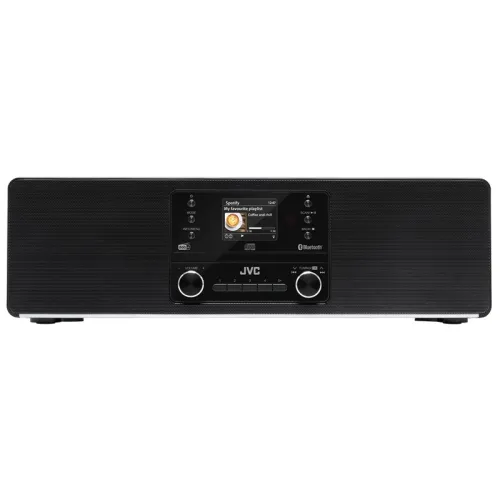 Wieża JVC All In One RD-E984B Bluetooth Radio FM DAB+ Internetowe Czarny
