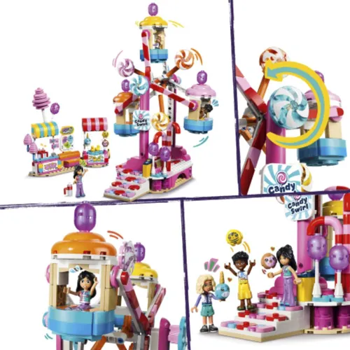 LEGO 42700 Friends Cukierkowo-babeczkowy diabelski młyn