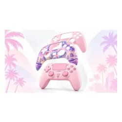 Pad FroggieX FX-P5-GP5-P Vibe City Edition do PC, PlayStation 5, Android, iOS Bezprzewodowy Różowy