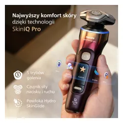 Golarka PHILIPS Seria i9000 Prestige Ultra Face & Body SkinIQ Pro XP9407/37 Na mokro i sucho