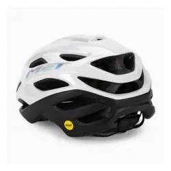 Kask rowerowy MET Estro Mips white holographic matt glossy