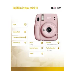 Fujifilm Instax mini 11 Blush Pink Dijital Fotoğraf Makinesi