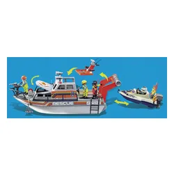 Playmobil Distress Kurtarma Botu (70140)