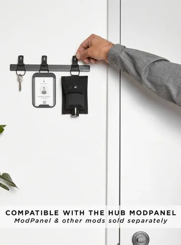 Brelok Alpaka HUB Keychain - black