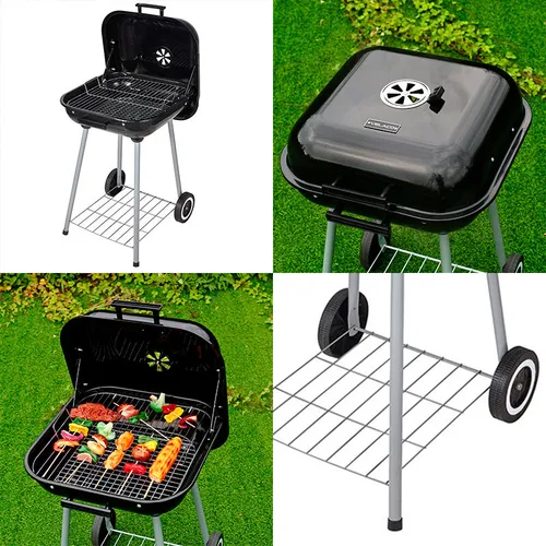 Grill węglowy VELACO VL05-BLACK Czarny