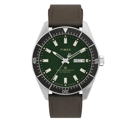 Timex Waterbury TW2V24700 Kahverengi / Siyah Saatler