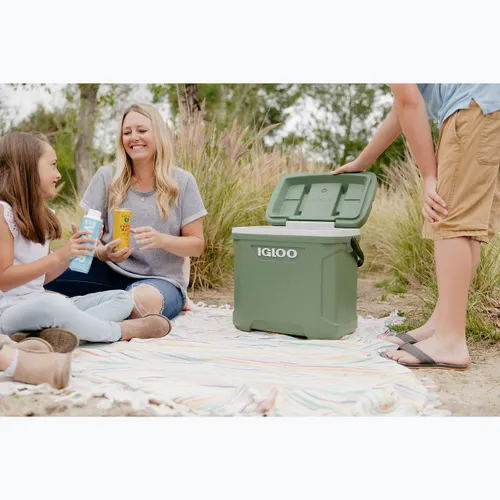 Lodówka turystyczna Igloo Ecocool 30 28 l vintage green