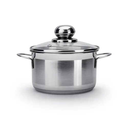 Garnek ze stali nierdzewnej z pokrywką SSW CITY 1,9 l