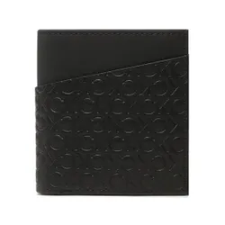 Большой женский кошелек Calvin Klein CK Must Mono Trifold 6cc с монетой K50K510306 01I