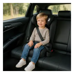 Fotelik samochodowy TULANO Joy 20 I-Size 100-150 cm (15-36 kg) Czarny