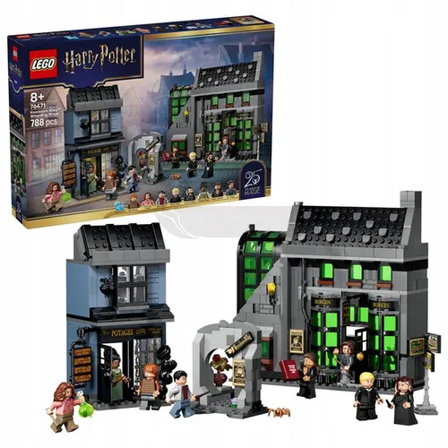LEGO Harry Potter 76471 Magiczne sklepy na ulicy Śmiertelnego Nokturnu