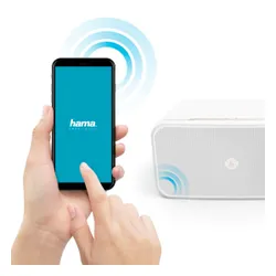 Динамик Bluetooth Hama SIRIUM2000AMBT Wi-Fi Интернет-радио Белый