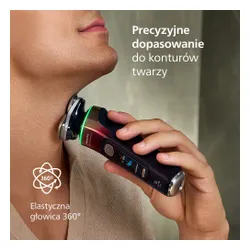 Golarka PHILIPS Seria i9000 Prestige Ultra Face & Body SkinIQ Pro XP9407/37 Na mokro i sucho