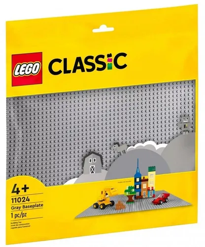 LEGO Classic 11024 серая строительная пластина