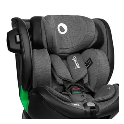 Fotelik samochodowy LIONELO Harmony i-Size 40-150 cm (0-36 kg) Grafitowy