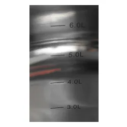 Garnki 6el zestaw dużych garnków 17/20/23l 7352