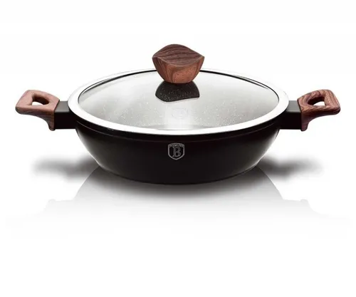 Garnek granitowy 28 cm Berlinger haus bh-1739 ebony rosewood 1szt