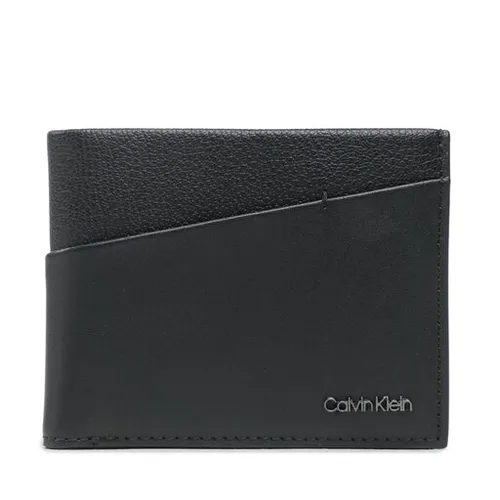 Большой мужской кошелек Calvin Klein CK Diagonal Bifold 5cc с монетой K50K510594 BAX