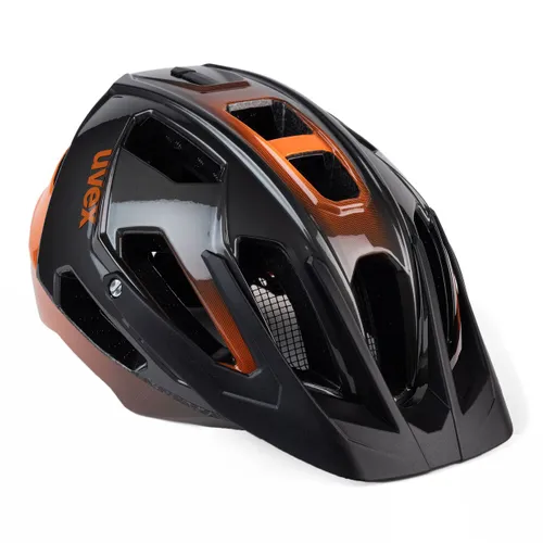 Kask rowerowy UVEX Quatro titan orange