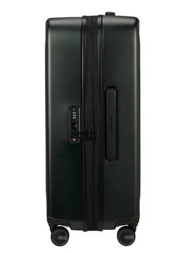 Walizka średnia poszerzana Samsonite Fyrm EXP - deep green