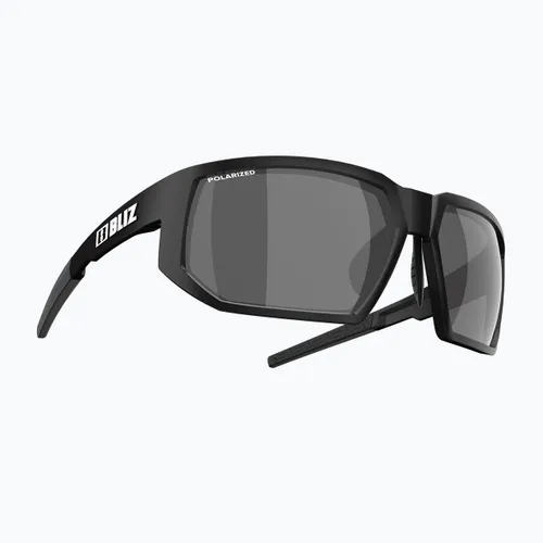 Okulary przeciwsłoneczne Bliz Arrow Polarized matt black/brown silver mirror