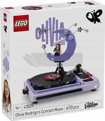 LEGO EDITIONS 43029 Księżyc z koncertu Olivii Rodrigo, zestaw klocków 14+