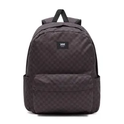 Молодежный рюкзак Vans Old Skool Check Backpack-Black / charcoal