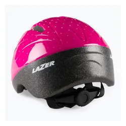 Kask rowerowy dziecięcy Lazer BOB+ pink dots