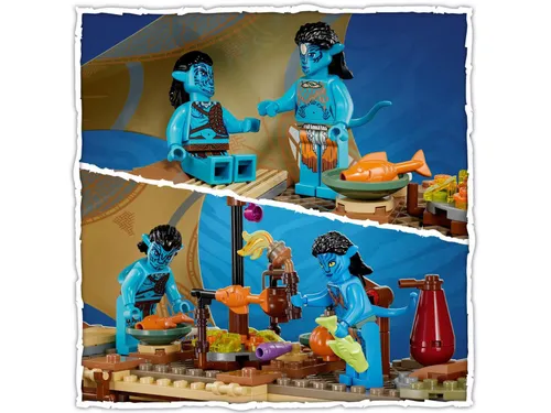 LEGO Avatar 75578 Metkayina Klanının resifindeki ev