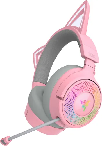 Słuchawki RAZER Kraken Kitty V3 Pro Różowo-szary
