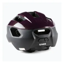 Kask rowerowy UVEX Rise CC plum/black matt