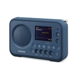 Radioodbiornik Sangean DPR-76BT Radio FM DAB+ Bluetooth Ciemnoniebieski