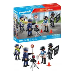 PLAYMOBIL ACT!ON HEROES 71730 FIGURKI POLICJANTÓW zestaw dla dzieci +4 lata