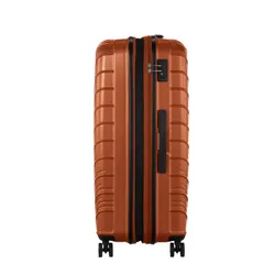 American Tourister SPEEDSTAR-copper orange'ın geniş genişletilebilir valizi