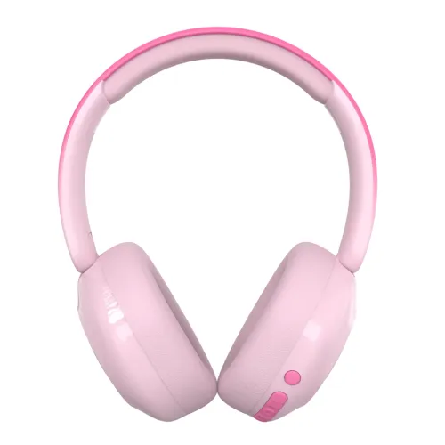 Słuchawki bezprzewodowe Garett Astro Wave ANC Nauszne Dla dzieci Bluetooth Różowy