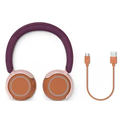 Słuchawki nauszne PHILIPS TAK4200MP Fioletowy