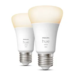 Inteligentna żarówka LED PHILIPS HUE 929001821623 9W E27 Bluetooth, ZigBee (2 szt.)