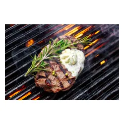 Grill węglowy ogrodowy Berdsen BD-891 komin żeliwny ruszt z pokrywą popielnik + termometr