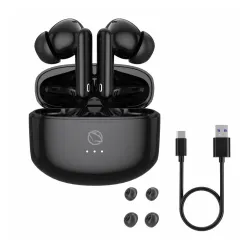 Słuchawki bezprzewodowe Manta TWS Rytmo Bluetooth 5.3 Czarny